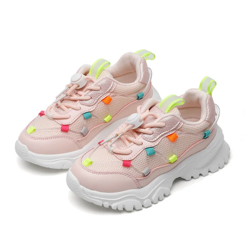 Las niñas Zapatillas de Deporte de Moda infantil Transpirable Zapatos Casuales de los Chicos de la Luz en Ejecución Zapatos de los Niños Zapatos para Niña 0