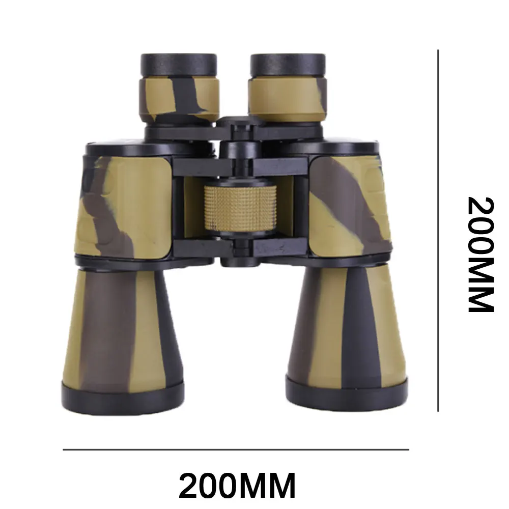 Potentes Binoculares Militares 20X50 Profesional de la Lente Óptica de Largo alcance Telescopio Bajo la Luz de la Visión Nocturna al aire libre de la Caza 0