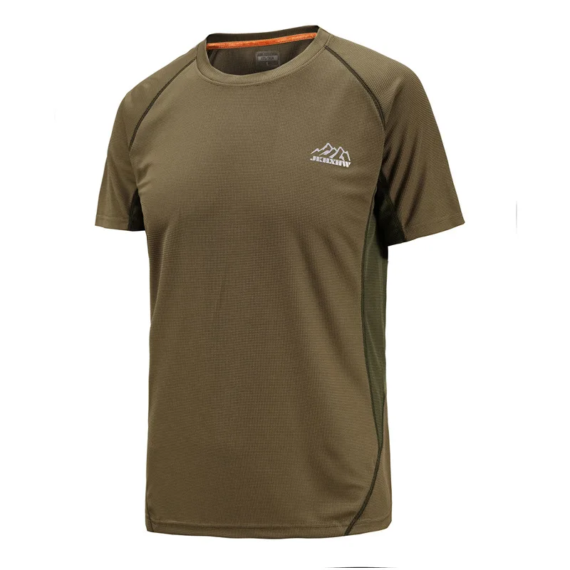 2020 Verano Militar Nueva Camiseta de los Hombres de Moda de Secado Rápido Transpirable de Manga Corta de los Hombres Tops Camisetas, Además de Tamaño M~5XL 6XL 7XL 0