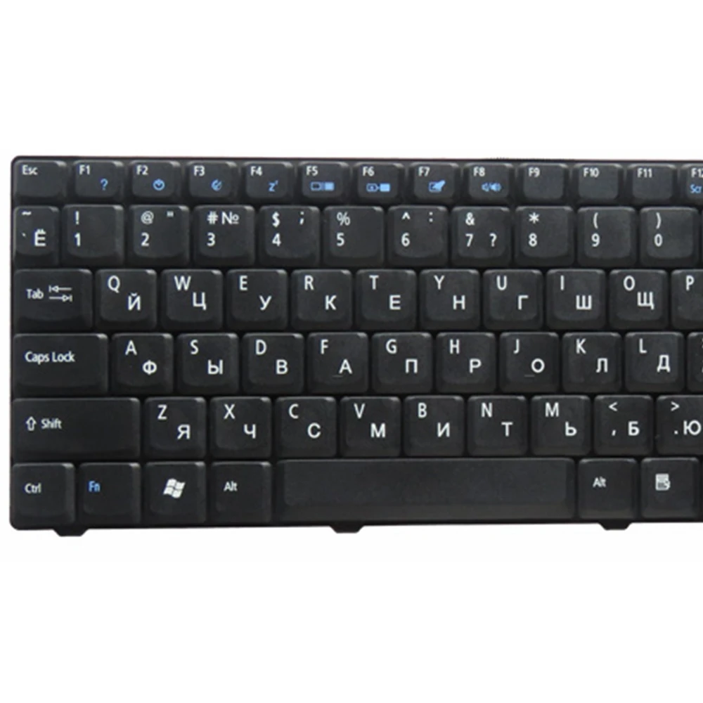 RU Negro rusa Reemplazar el teclado del ordenador portátil Para Acer para Aspire 5335 7730 7730G 7730Z 6930 ZY6 0