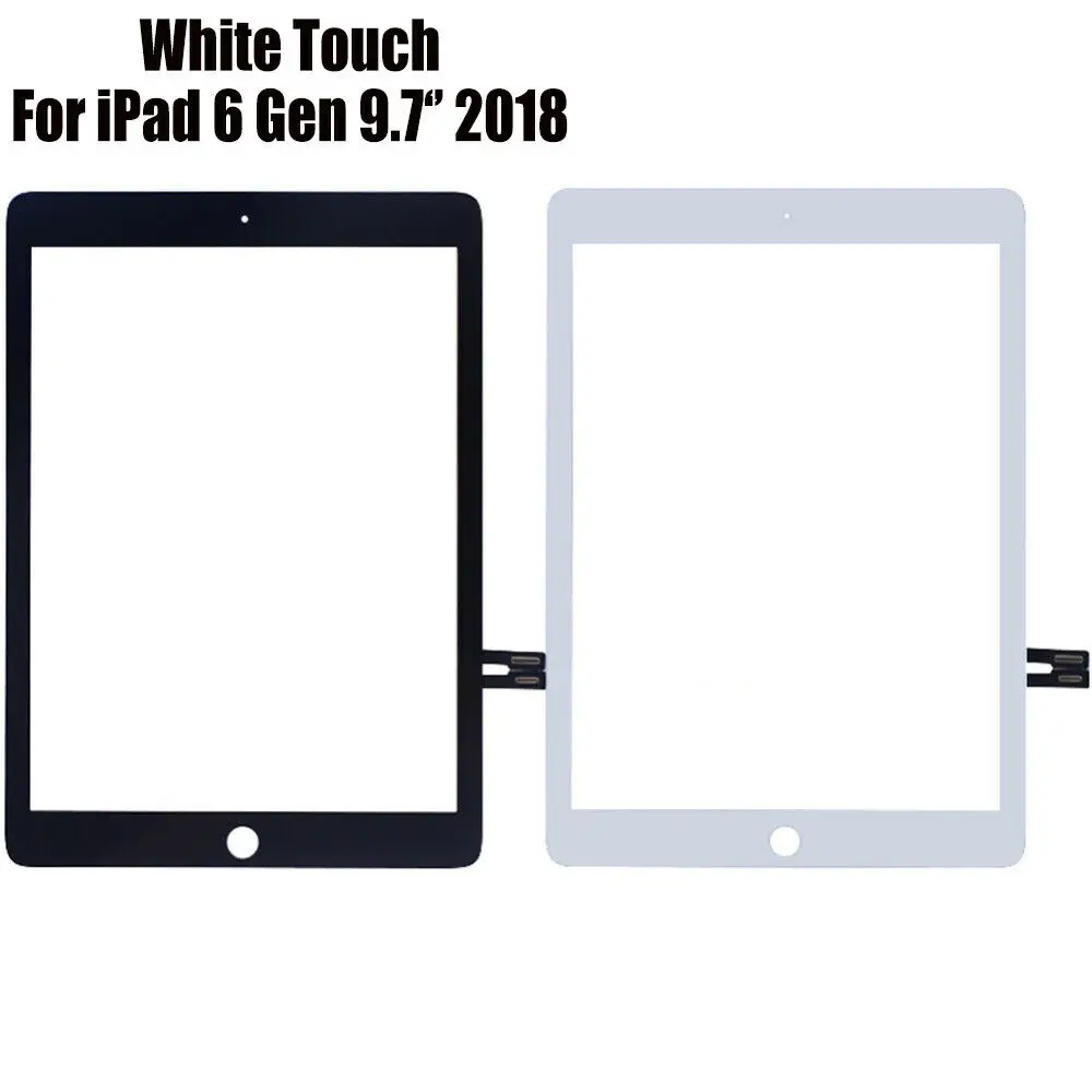 9,7 del iPad Aire iPad 5 A1474 A1475 Digitalizador de Pantalla Táctil Con Botón de Inicio 0