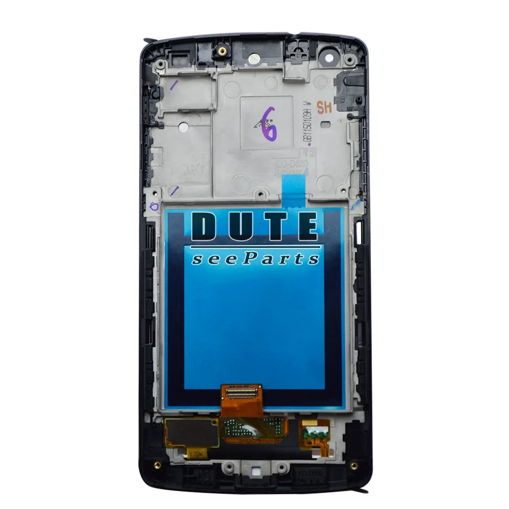De Prueba Para LG Google Nexus 5 D820 D821 Pantalla LCD de Pantalla Táctil Digitalizador Asamblea Marco Para LG Nexus 5 D820 LCD de Reemplazo 0