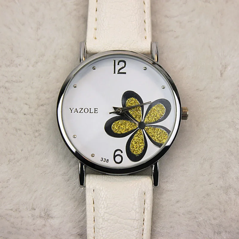 YAZOLE Flor de Cuarzo Reloj de las Mujeres de los Relojes de la Marca Superior de Lujo de la Moda Femenina Reloj de Pulsera Reloj Damas Relojes Femme Relogio Feminino 0