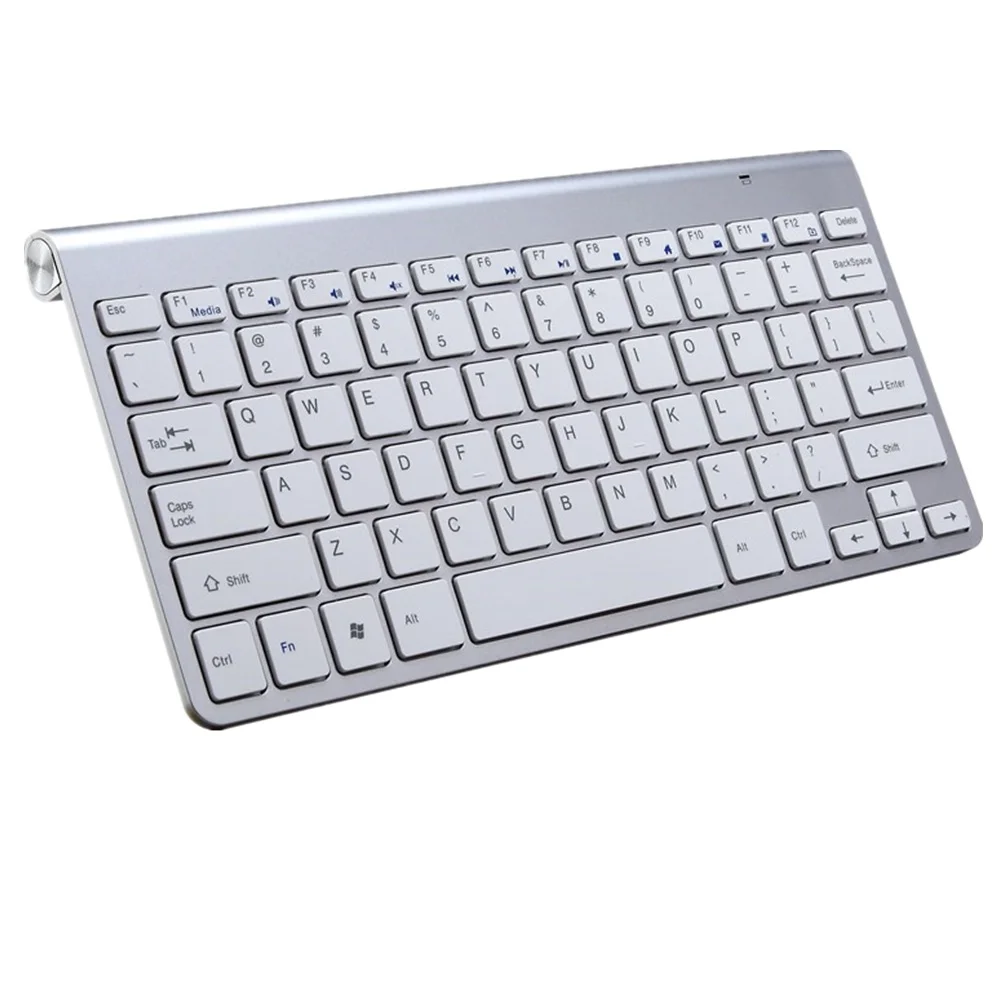 2.4 Ghz Teclado Inalámbrico con Tijeras Pies teclado Para Notebook Mac Portátil PC de Escritorio Caja de TV Android Suministros 2.4 G teclado 0