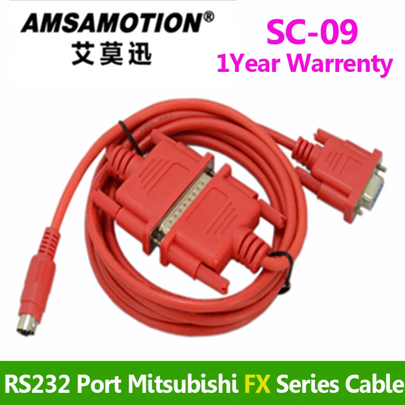 SC-09 Programación de PLC Cable USB-SC09 Descargar FX UN Serials PLC Cable Para Mitsubishi FX0 FX0S FX1S FX0N FX1N FX2N UN 0