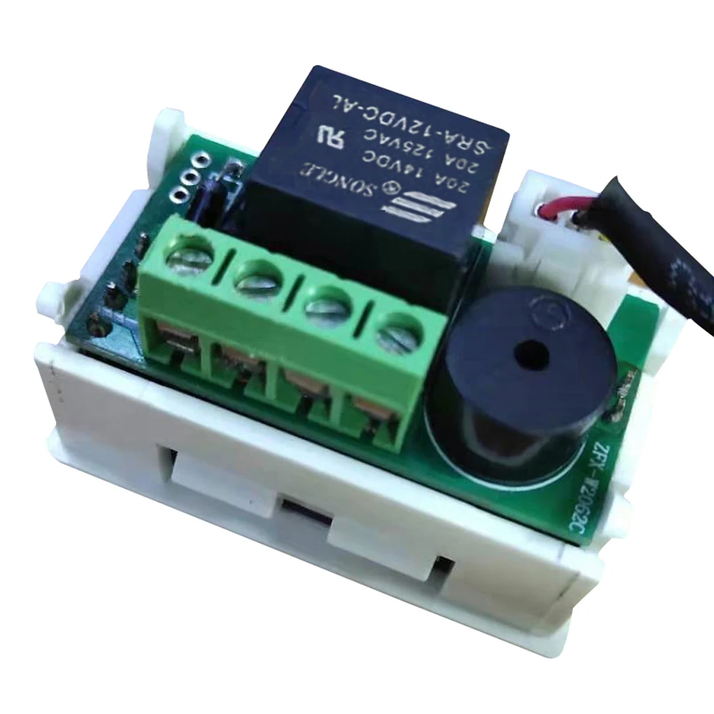 12V regulador de Humedad Higrostato de precableado de Enchufe Sensor Digital para Humidificador Deshumidificador de Doble Salida 0
