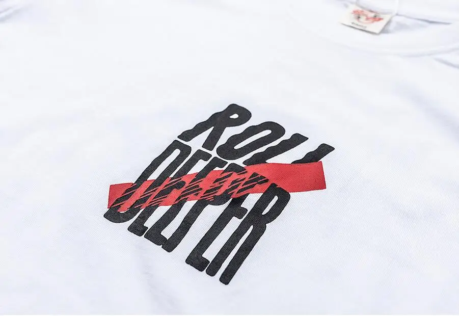 2019 Nueva camiseta de los Hombres Simple Línea de Diseño de la Cruz de Impresión de Algodón Camisetas de los Hombres de la Llegada del Estilo de Verano de Manga Corta de los Hombres t-shirt 0
