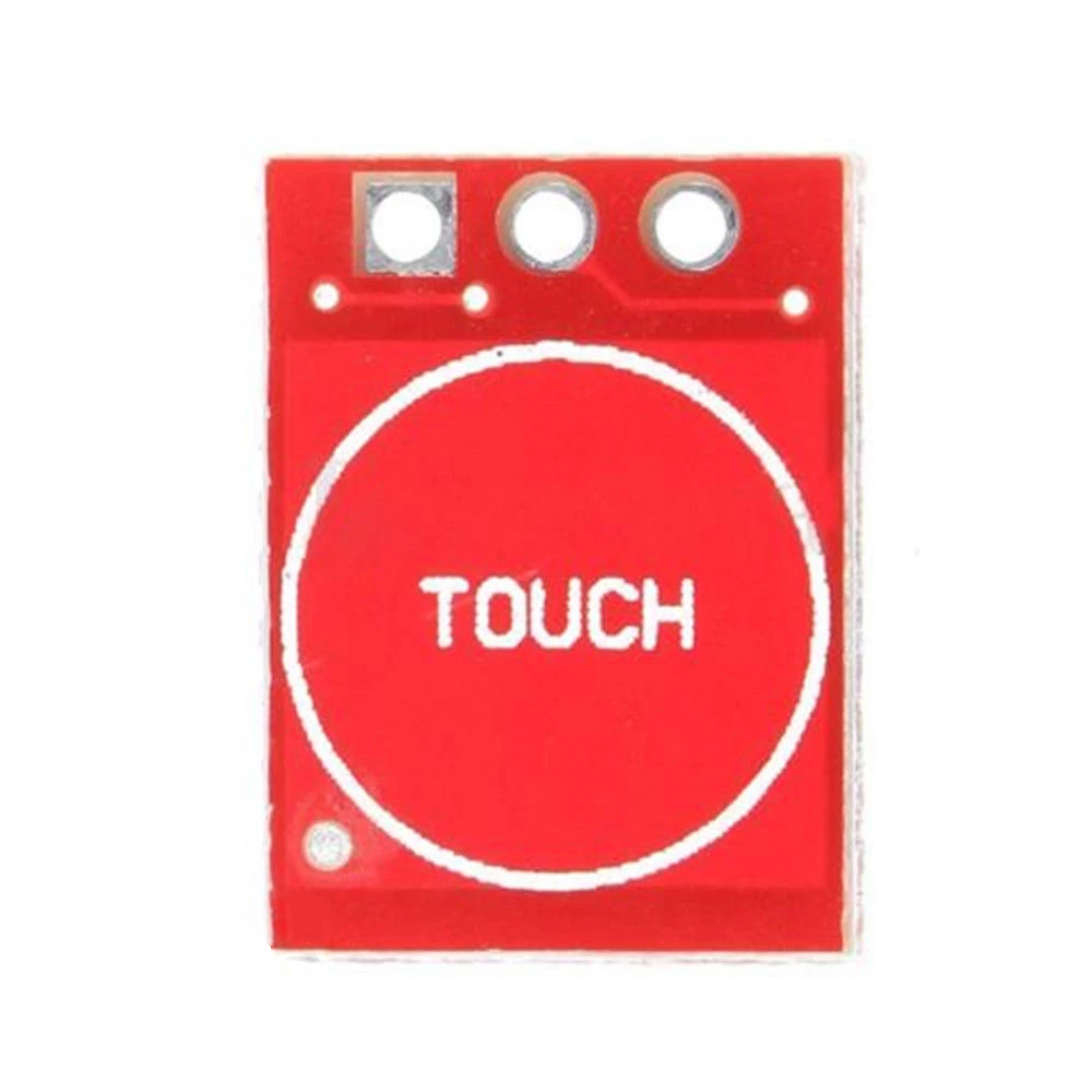 100pcs TTP223 Toque el Interruptor de Llave del Módulo de Tocar el Botón de Auto-Bloqueo/No Bloqueo Capacitiva Interruptores de un Solo Canal de Reconstrucción 0