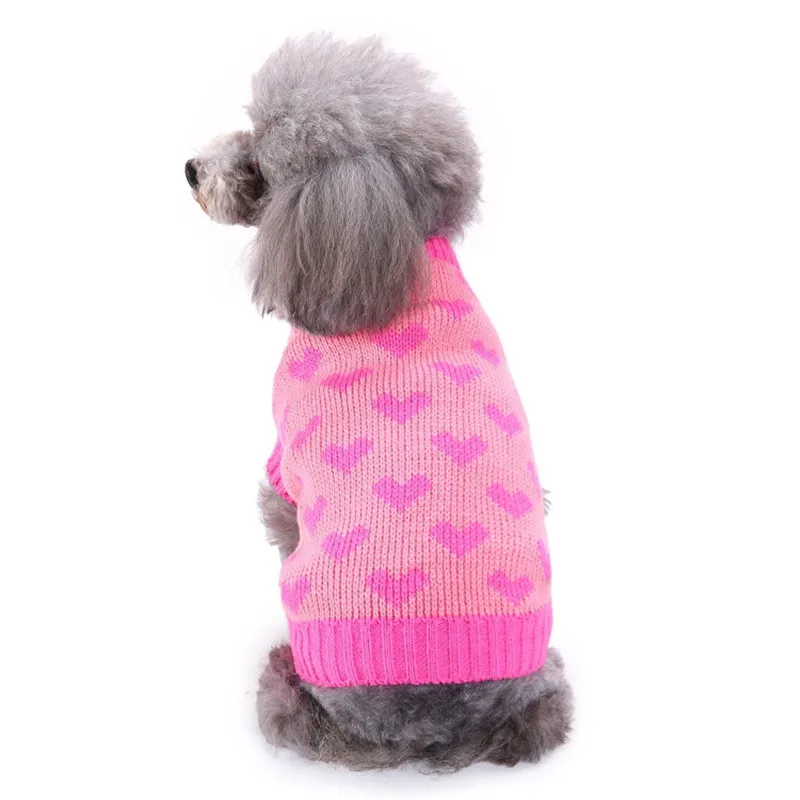 Nuevo Otoño/invierno de Lana de Perro Suéter Sencillo de Navidad de Tejer Suéter para las Pequeñas y Medianas Perros Ropa para Mascotas Perros Accesorios 0
