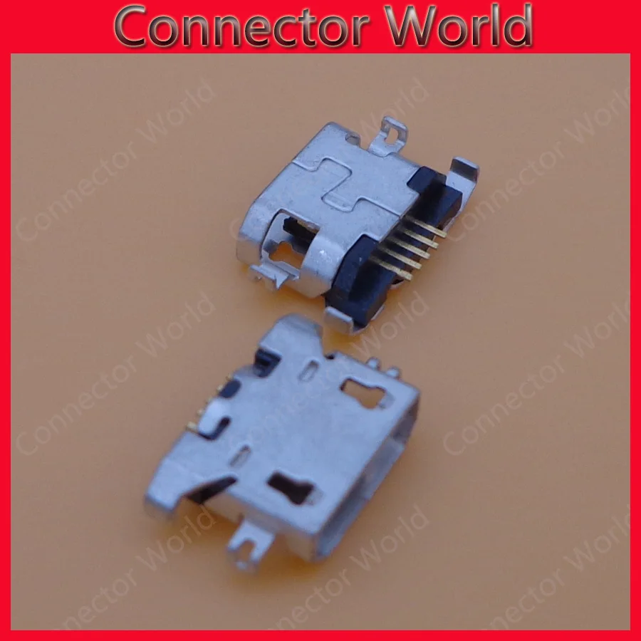 100PCS Nuevo conector USB conector del zócalo puerto de carga de Piezas de Reemplazo para Lenovo A670 S650 S720 S820 S658T A830 A850 1