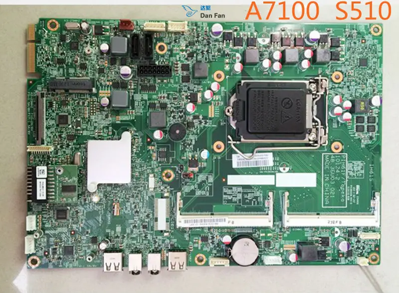 03T6589 Para Lenovo A7100 S510 AIO de la Placa base PIH61F Placa base probado plenamente trabajo 1