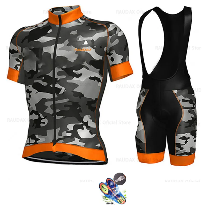Nueva 2020 verano equipo de Ciclismo jersey 19D shorts establecer transpirable MTB hombres/mujeres ciclismo ropa ropa ciclismo hombre 1