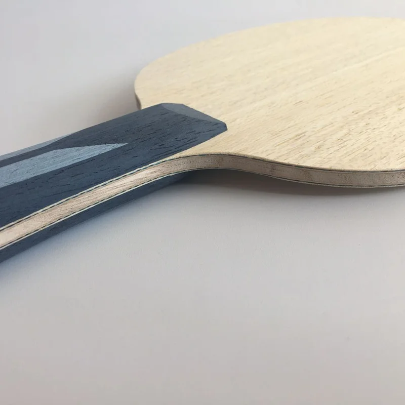 Lemuria de 5 capas de madera con 2 capas Arylate de carbono raqueta de tenis de mesa FL manejar SAN mango de ALC de tenis de mesa de hoja de ping pong funs 1