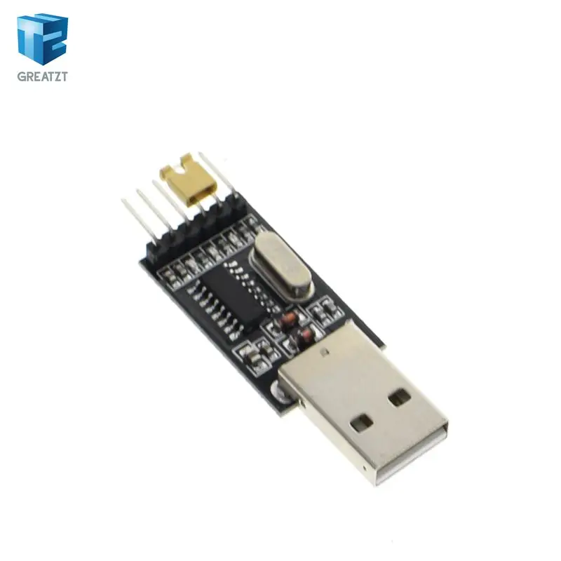 10pcs USB a TTL convertidor del módulo UART CH340G CH340 3.3 V 5V interruptor 1