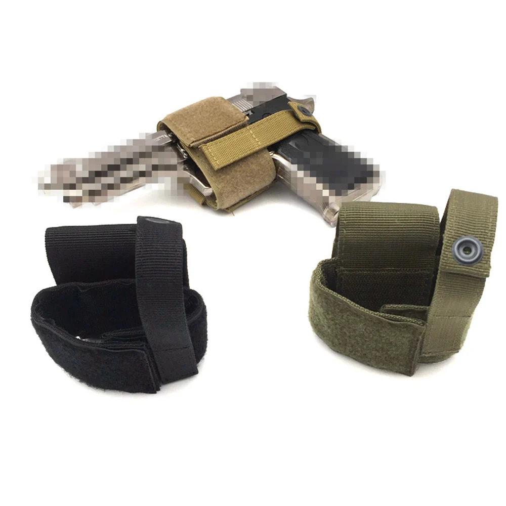 Táctica de la Pistola de la Funda, Pistola Glock Bolsa Multi-función de Velcro para al aire libre Accesorios de Caza 1