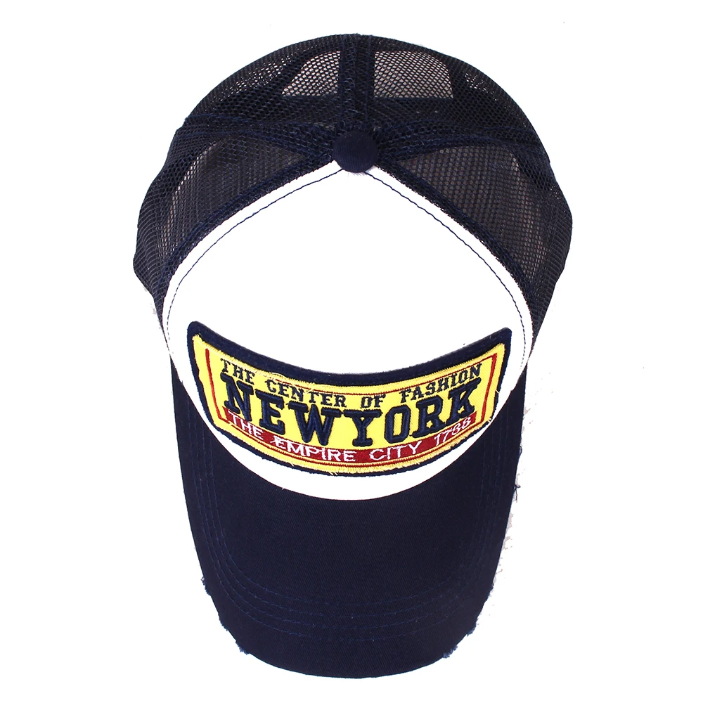 Difanni NY Gorra de Béisbol con la Malla de la Marca Snapback Sombrero de la Gorra de Camionero de Nueva York, Gorras de Béisbol, Hombres, Mujeres y Chicas de Verano Niños de Malla 1