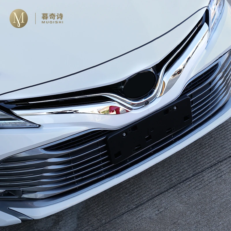 Para Toyota Camry 2018 2019 2020 Coche delante de la cara de Carreras de Rejillas Decorativas bar, de Reforma de la Protección de los Accesorios Cero resistan 1