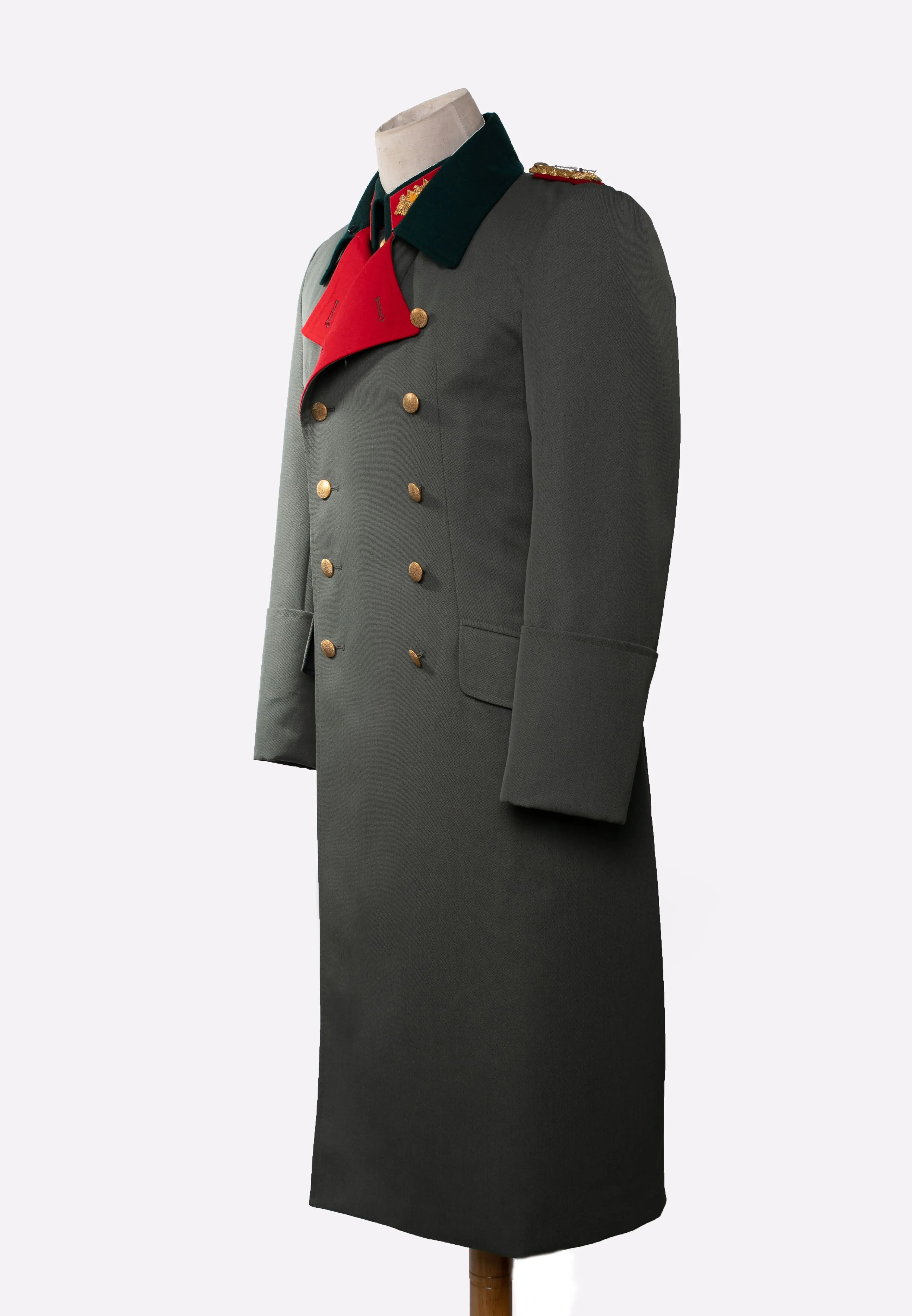 WW2 EMD,M36 Heer General de Gabardina Greatcoat 1