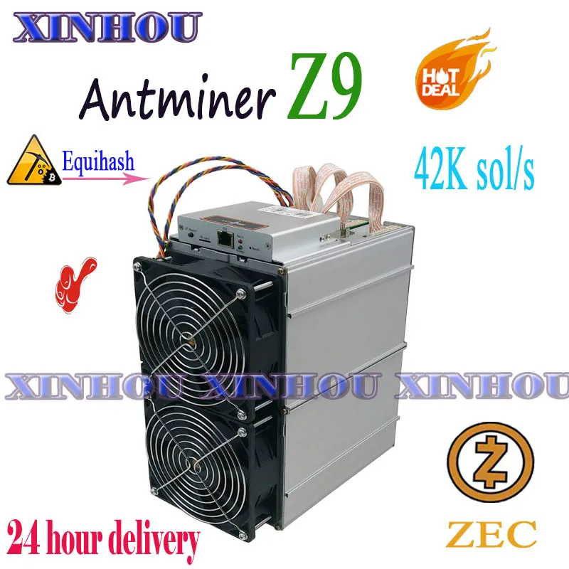 Utiliza asic miner Antminer Z9 42k Equihash Para ZEN ZEC de Minería de datos Mejor que Bitmain Antminer Z15 Z11 Z9mini T17e S17 Innosilicon A9 1
