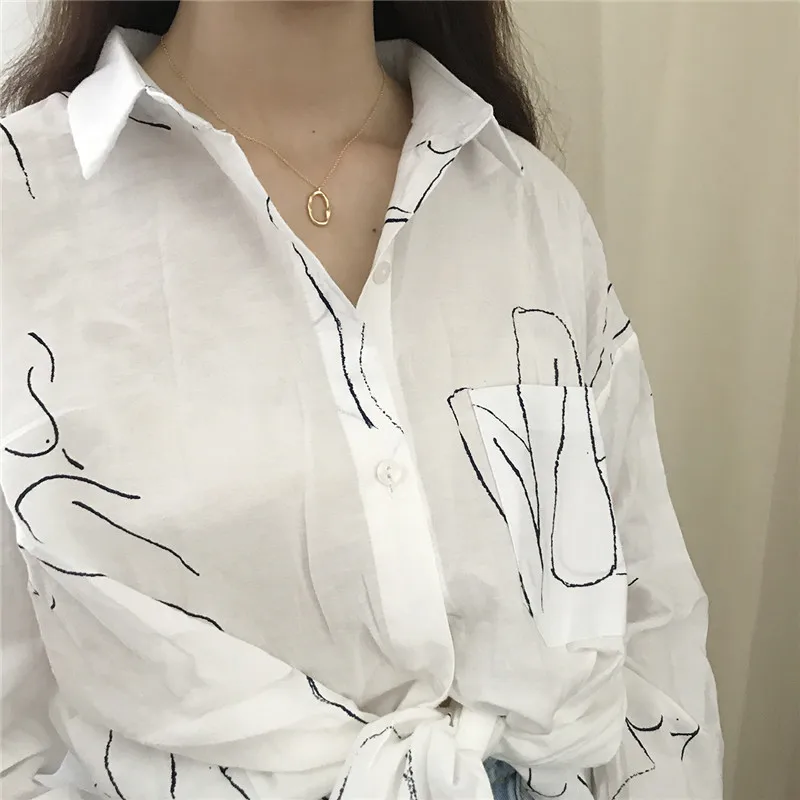 INZATT Real de la Plata Esterlina 925 Irregular Geométrica Collar Colgante Para las Mujeres Parte De 2018 Joyería de Moda Punk de los Accesorios de regalo 1