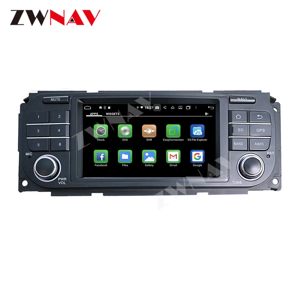 Carplay 4+128 GB Pantalla de Android Para Jeep Grand Cherokee 1999 2000 2001 2002 2003 2004 GPS Reproductor de Audio Auto de la Radio Estéreo de la Unidad principal 1
