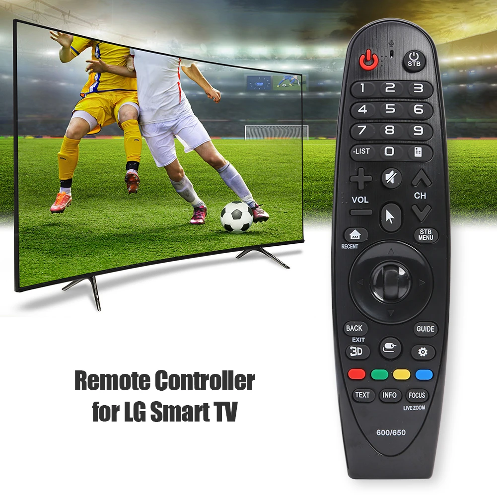 Smart TV con el Control Remoto de Reemplazo con Receptor USB para LG Magic Remote AN-MR600 UN-MR650 42LF652v 49UH619V 1