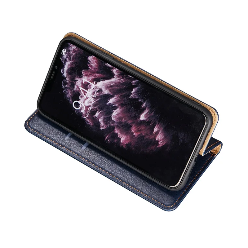 El negocio de la PU funda de Cuero Para Samsung S20 Ultra Wallet Case Para Samsung Galaxy S10 Lite S9 S8 S7 Plus Borde Magnético Flip Cover 1