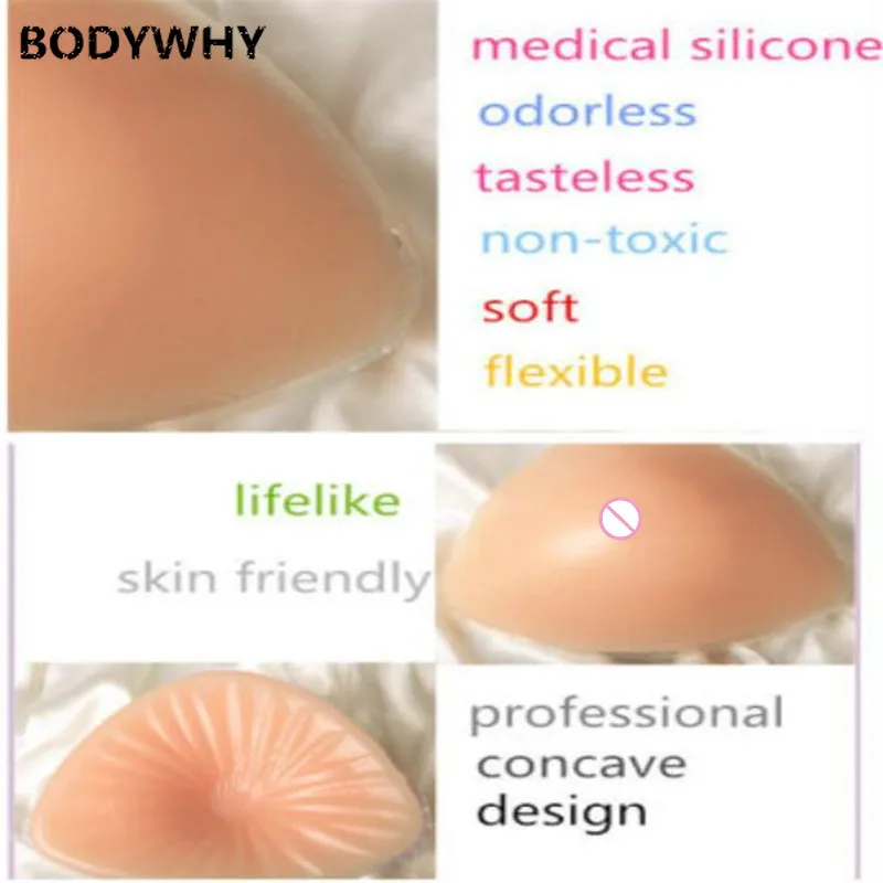 NUEVA Silicona Caliente Forma del Pecho de la Mujer de Tetas Prótesis Tetas De Mastectomía por Cáncer de Mama Regalos 1P 1