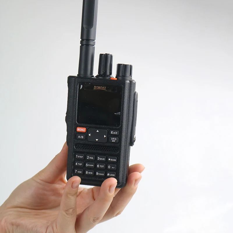 DONGKE UV 8F Potente Walkie Talkie 10km CB estación de Radio yaesu sq Transceptor VHF de Largo alcance Portátil dmr Radio comunicador 1