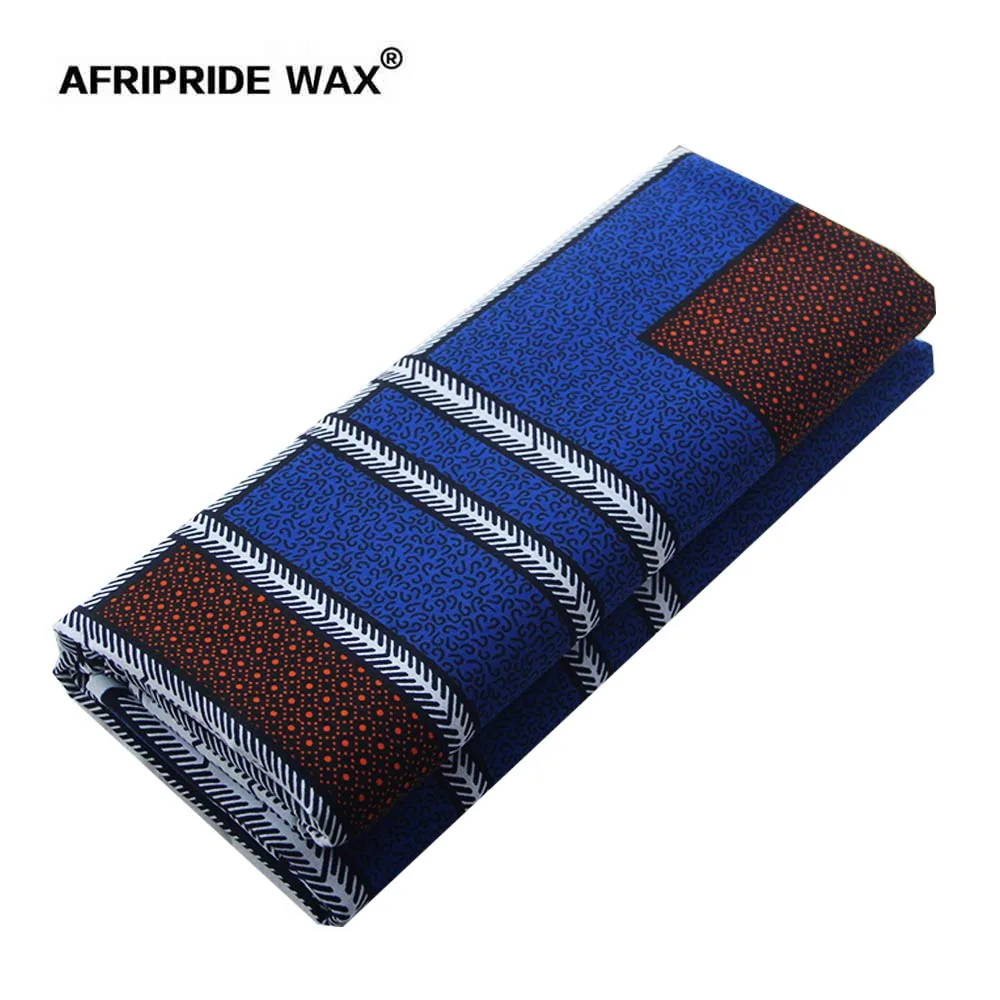 África ankara tela de impresión de mayoreo de buena algodón de cera real del bordado de la tela para la ropa de un patrón de 4 colores A18F0506 1