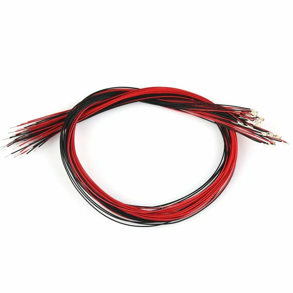 T0603WM 20pcs Pre-soldadas micro cable de litz lleva Led de SMD 0603 Blanco Caliente / Rojo / Verde / Blanco Brillante Mutil-color 1