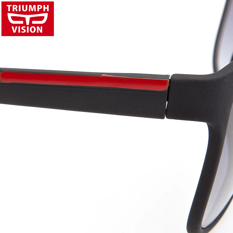 El TRIUNFO de la VISIÓN del Cuadrado Negro de Gafas de Sol Para los Hombres Gradiente UV400 Gafas de sol Masculinas de la Marca del Diseñador de Alta Calidad Oculos Tonos 1