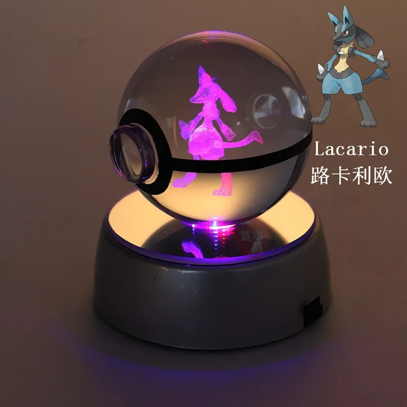 Nuevo Estilo Lacario Pokemon Balón Con El Grabado Bola De Cristal Para Regalo 1