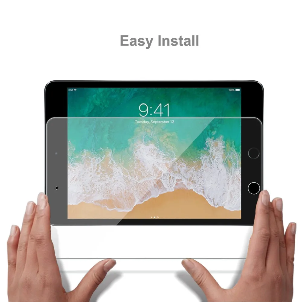 10D 9H Vidrio Templado para el iPad de Apple Aire 3 2019 Protector de Pantalla para I Pad Aire 10.5 Pulgadas 2019 Air3 Protectora de la Tableta de la Película de Cristal 1