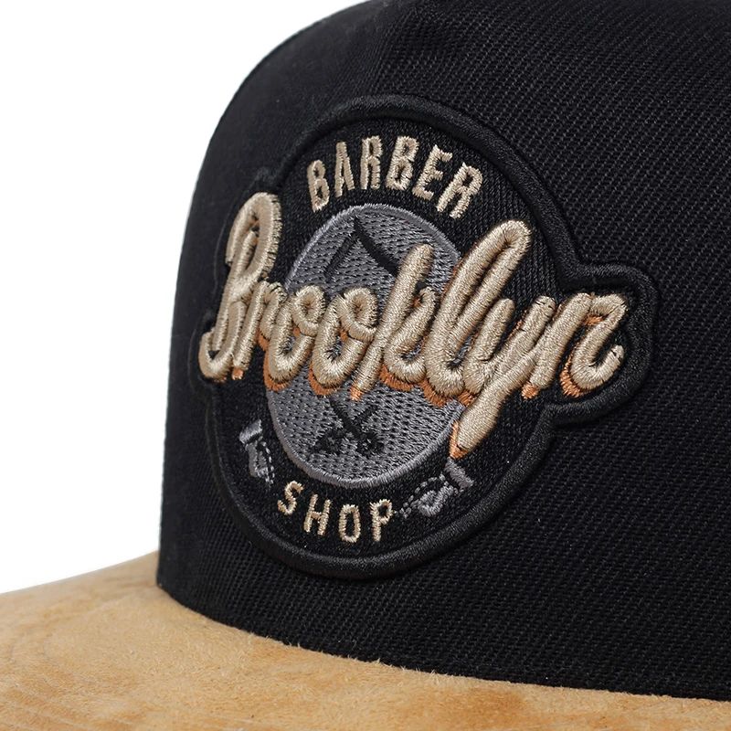 La marca de BROOKLYN TAPA negra ajustable de hip hop del snapback sombrero para hombres, mujeres adultas headwear al aire libre casual sol gorra de béisbol 1