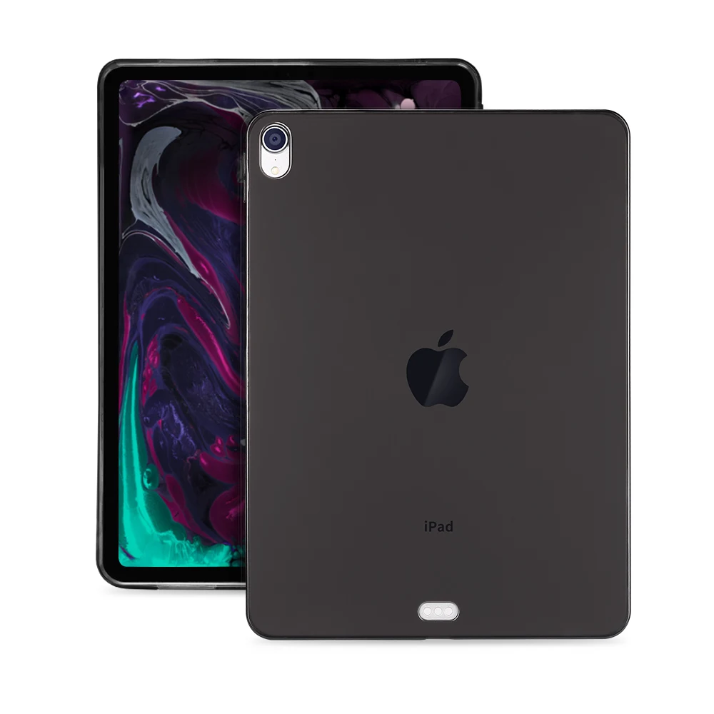 Caso para el iPad Pro 11 2018 Cubierta Suave de Silicona Caso de la protección Completa para su iPad 2018 Pro 11 pulgadas de Caso de la Cubierta Transparente del Caso 1