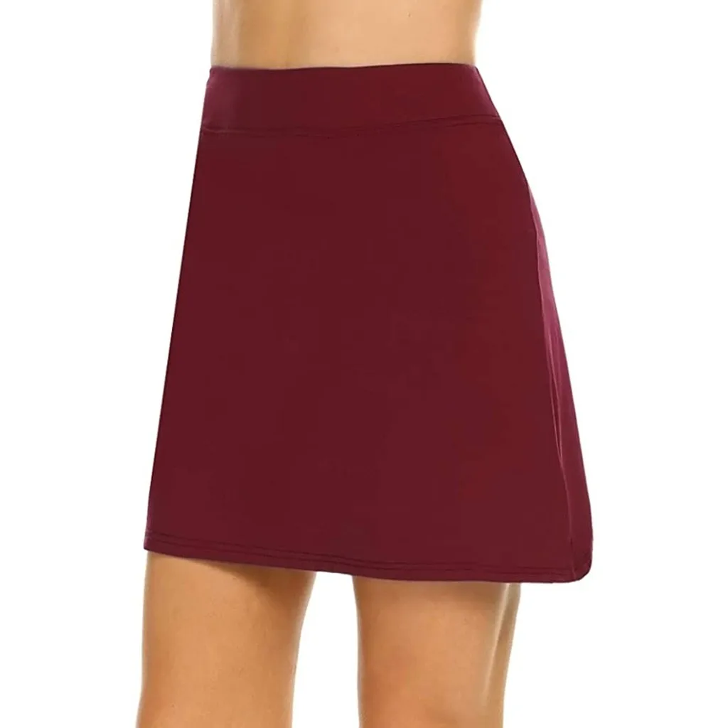 La moda de las Faldas de Mujeres Activas de Rendimiento Pantalón Falda Ligera para la Ejecución de Tenis de Deporte de Golf Mini Falda faldas mujer moda 1