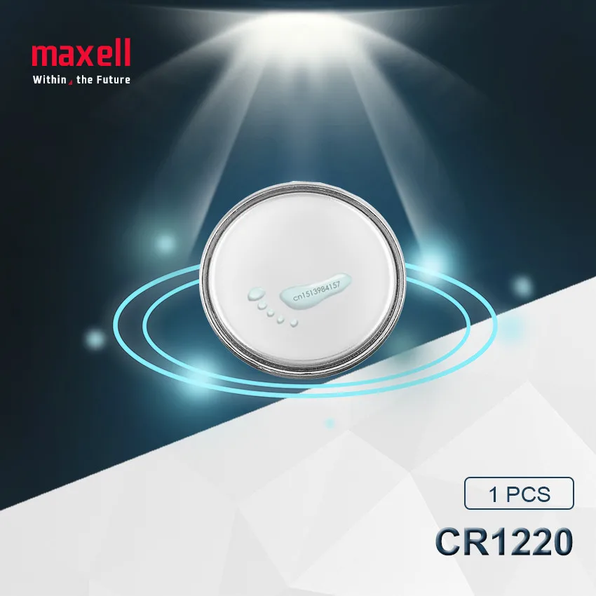 20pc Maxell Original CR1220 Botón de la Célula de la Batería Para Ver el Coche Tecla del control Remoto cr 1220 ECR1220 GPCR1220 Batería de Litio de 3v 1