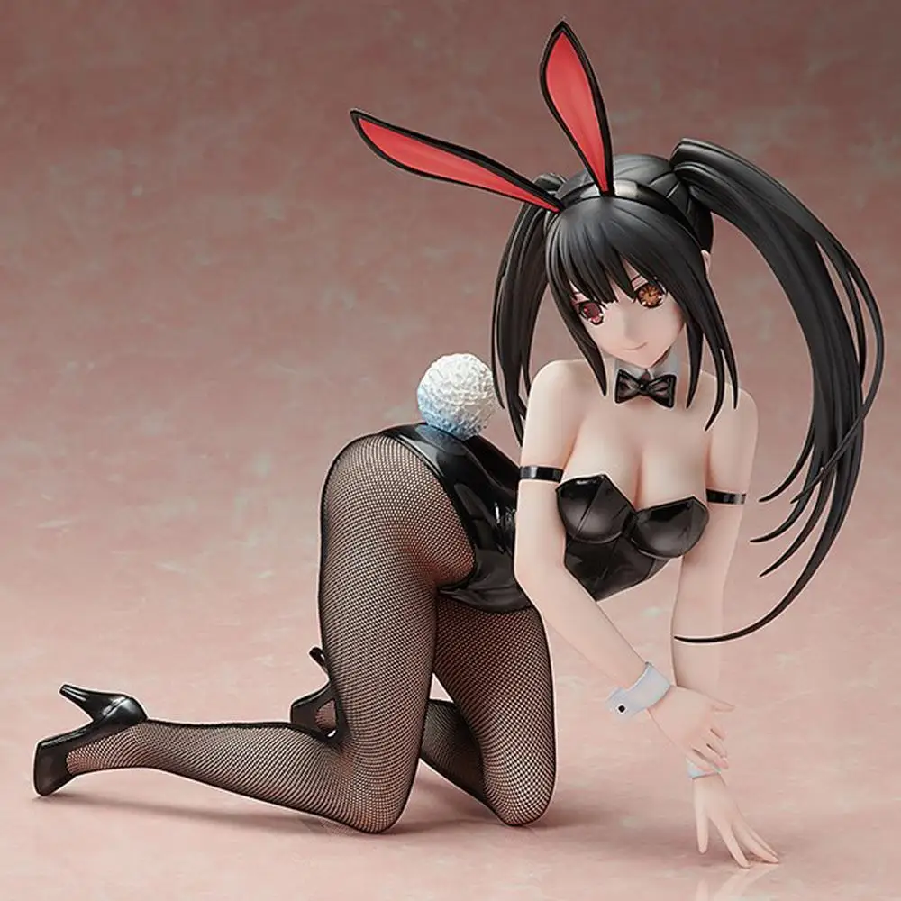 Anime FECHA en que VIVEN ⅱ Pesadilla Kurumi Tokisak Alphamax LUNA amiami Conejito Sexy Chica de PVC Figura de Acción de Juguete Adulto Coleccionables Modelo 1