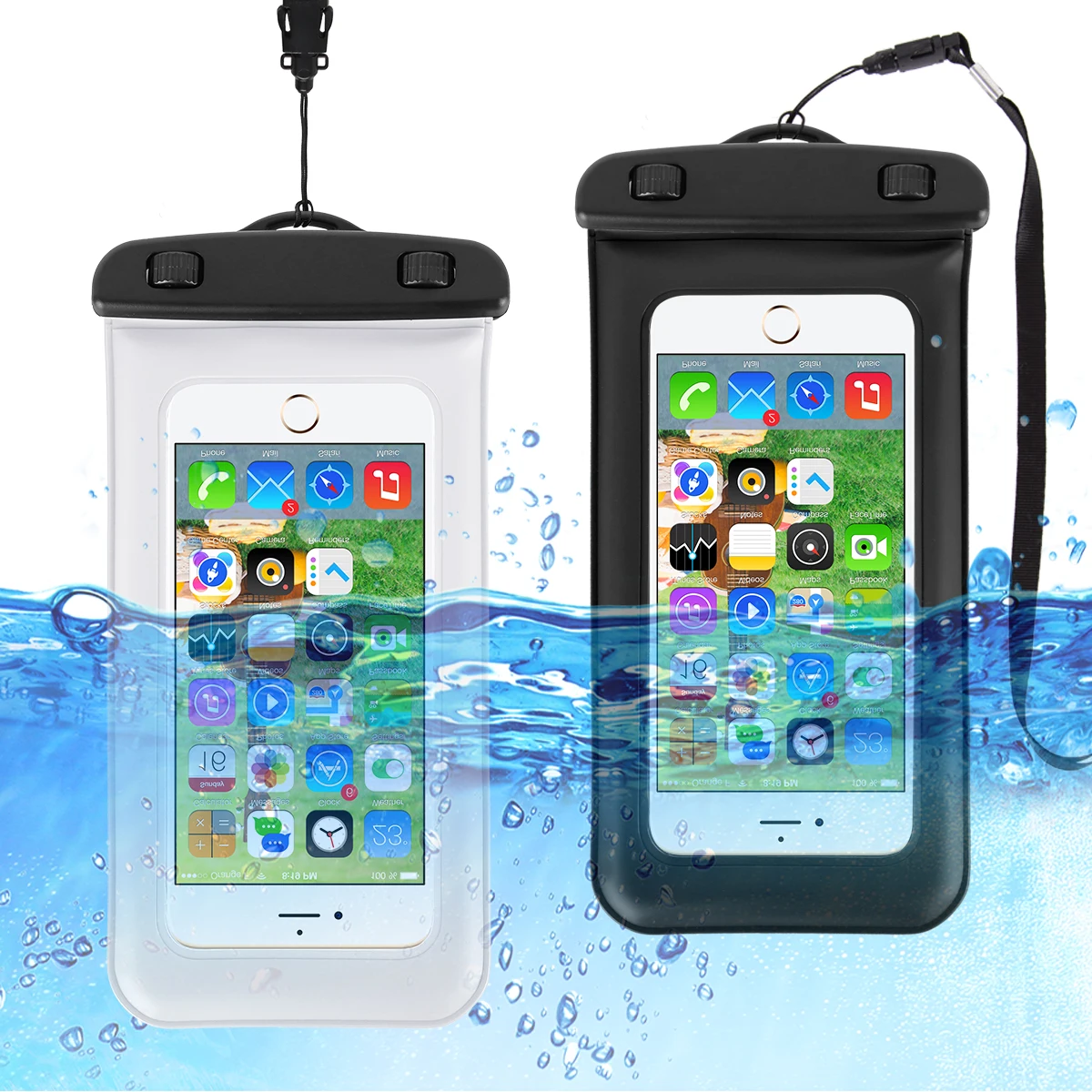 Flotador de la prenda Impermeable de la Bolsa de la caja del Teléfono Para Samsung A50 A51 S20 S10 Lite iPhone 11 Max Pro Xs X XR 6 8 7 Plus Redmi a Prueba de Agua Bolsa de Nadar 1