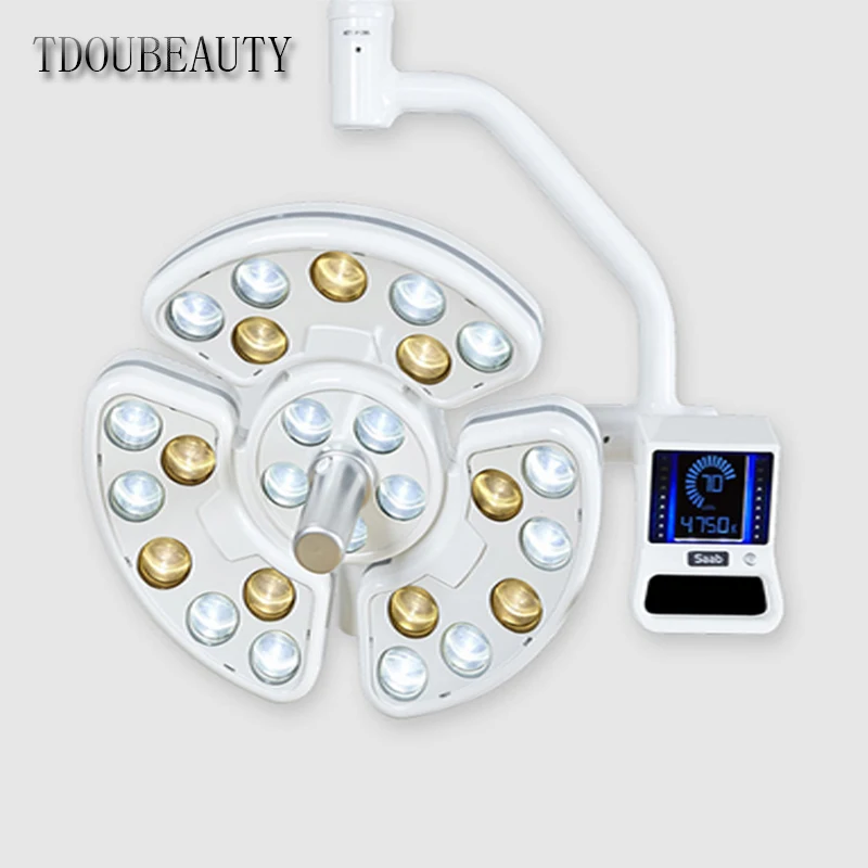 TDOUBEAUTY Dental sin sombra de la lámpara Táctil LED Lnduction Lámpara de Médicos sin sombra lámpara LED de 26 de leds para el Sillón Dental (se inicia en el Cabezal de la Lámpara） 1