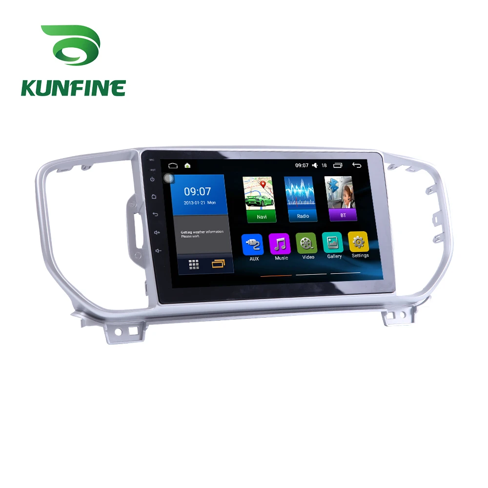 La Radio del coche Para KIA KX5 Sportage 2016-2018 Octa Core Android 10.0 Coche DVD GPS de Navegación Reproductor de Deckless Estéreo del Coche unidad central de wifi 1