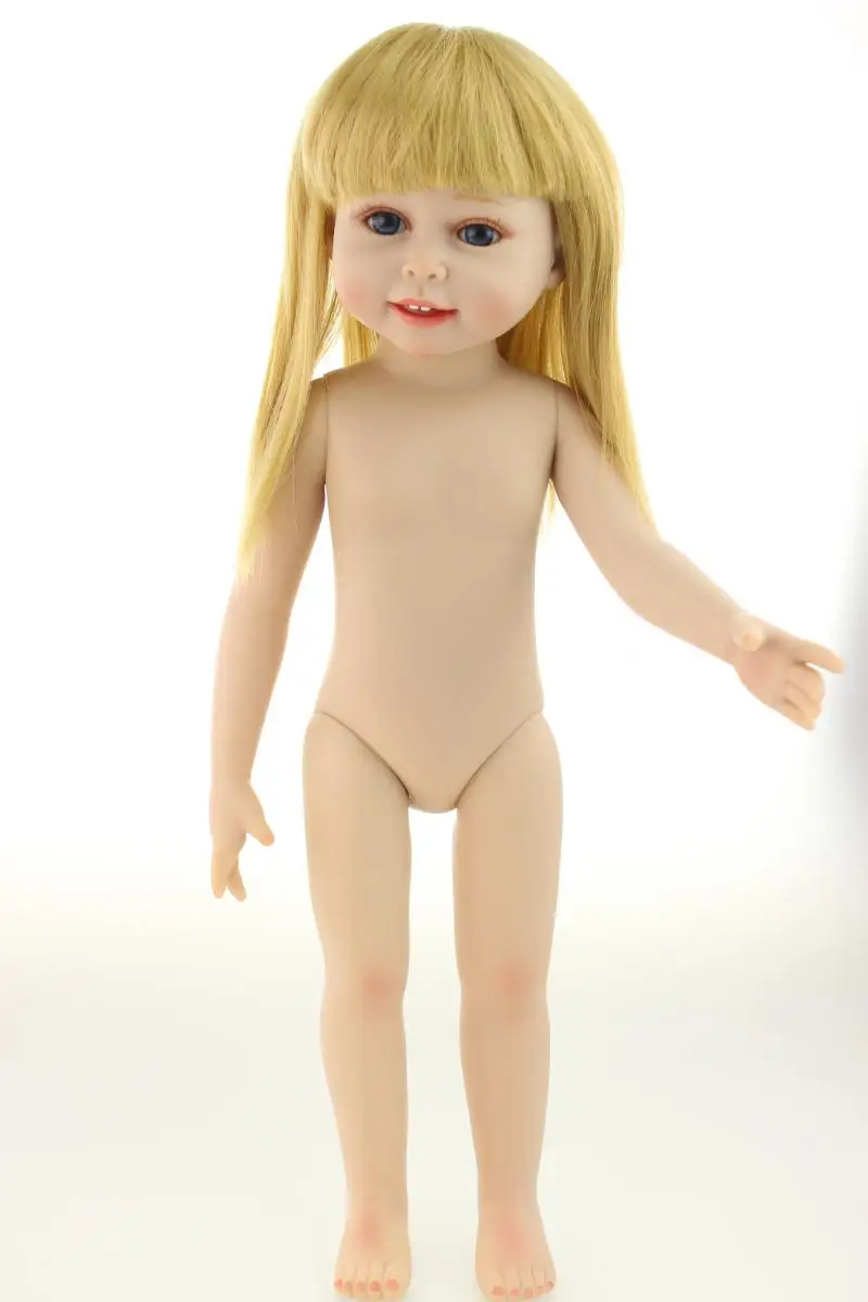 45 cm de Cuerpo Completo de Vinilo bebe reborn de Muñecas American girl vivo de silicona muñeca del bebé juguetes para los niños regalo de navidad 1