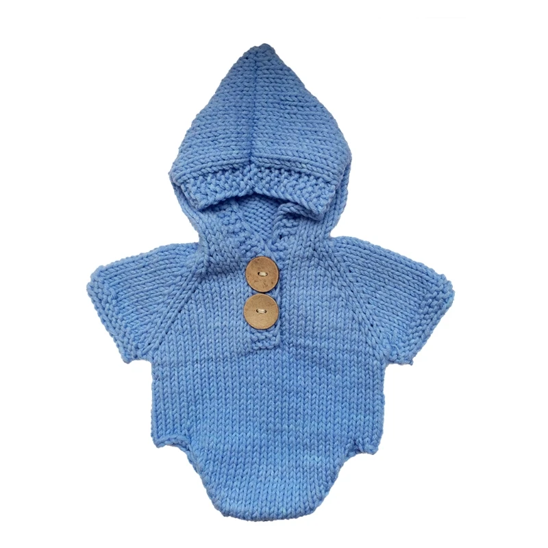 Recién Nacido Traje De Fotografía Mameluco De Crochet Ropa De Bebé De La Foto De Props, Vestuario 1
