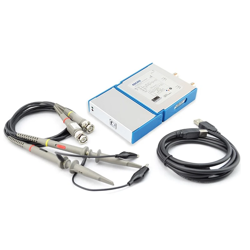 Osciloscopio Virtual USB para PC osciloscopio OSC802/25M OSCA02/35M OSC2002/50M de ancho de banda de 2 canales de canal Doble KO 1008C 6022BE 1