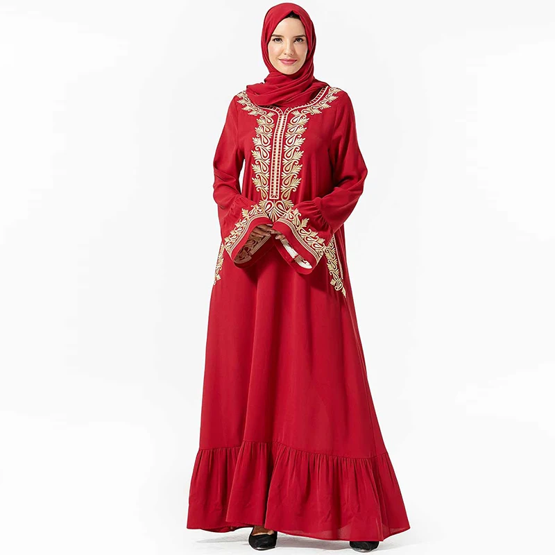 Eid Mubarak Abaya Kaftan Dubai Hijab Musulmán De La Moda Vestido De Islam Ropa Vestidos De Turquía Para Las Mujeres Caftán Túnica Musulman De Modo 1