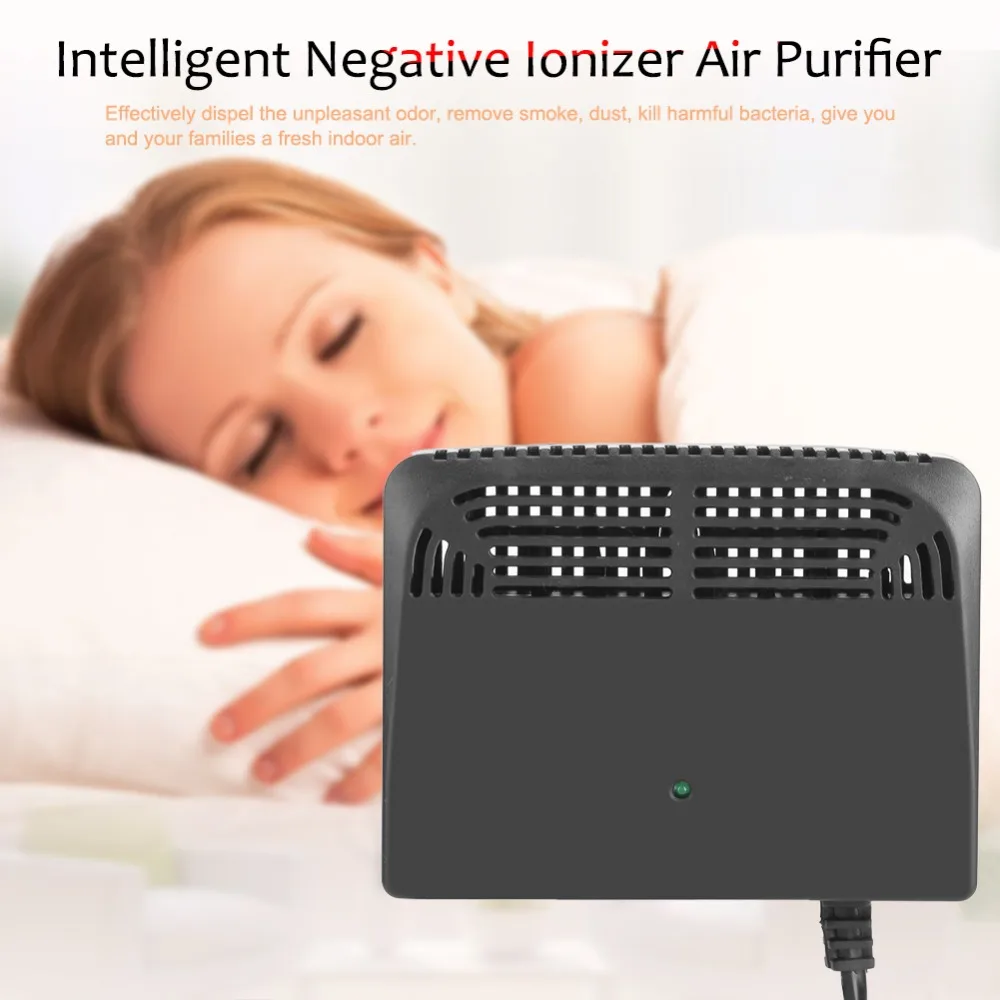 220V Purificadores de Aire Ionizador Negativo del Generador Ionizador de Aire Limpiador para Quitar el Polvo del Humo de Aire Fresco purificador de aire 1