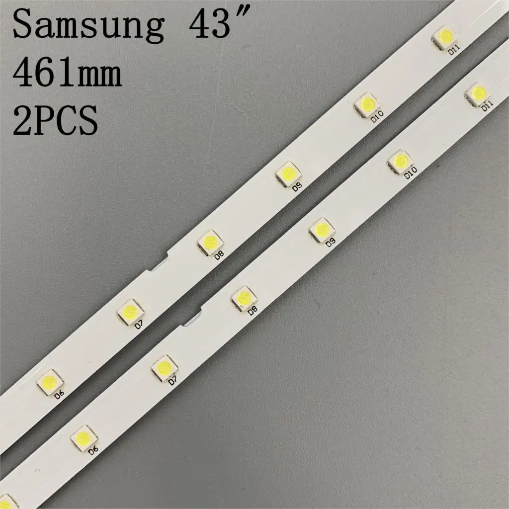 Nuevo 2 PCS 28 de Tira de LED de Luz de Tira para Samsung 43 