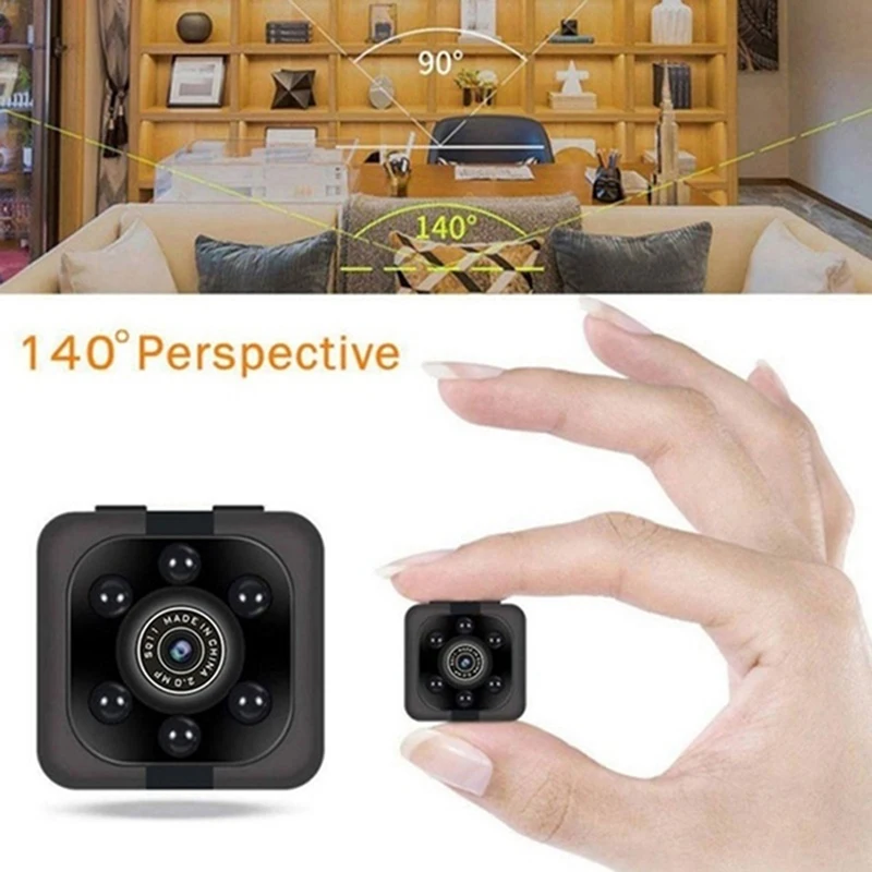 SQ11 1080P MiniCamera Deporte DV de Infrarrojos de Visión Nocturna de la Cámara del Coche de Vídeo Digital DV 1