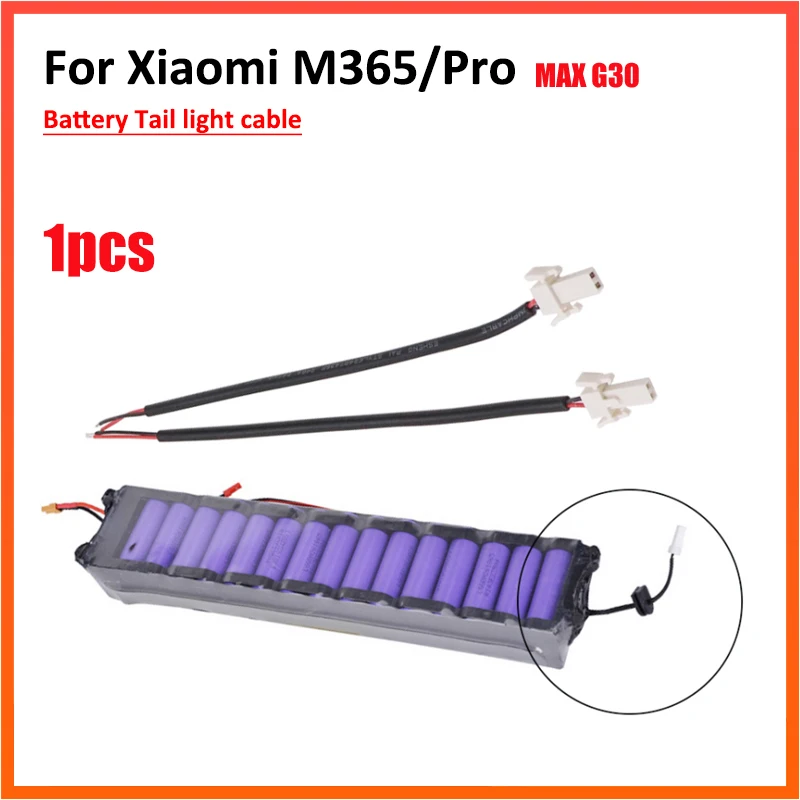 Scooter eléctrico de la Batería luz de la Cola de cable para xiaomi m365/pro ninebot MAX G30 ligero de la placa de Circuito LED de luz de la cola de cable 1